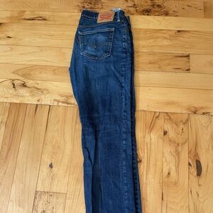 Levi's Dark Blue Straight Leg Men’s Jeans